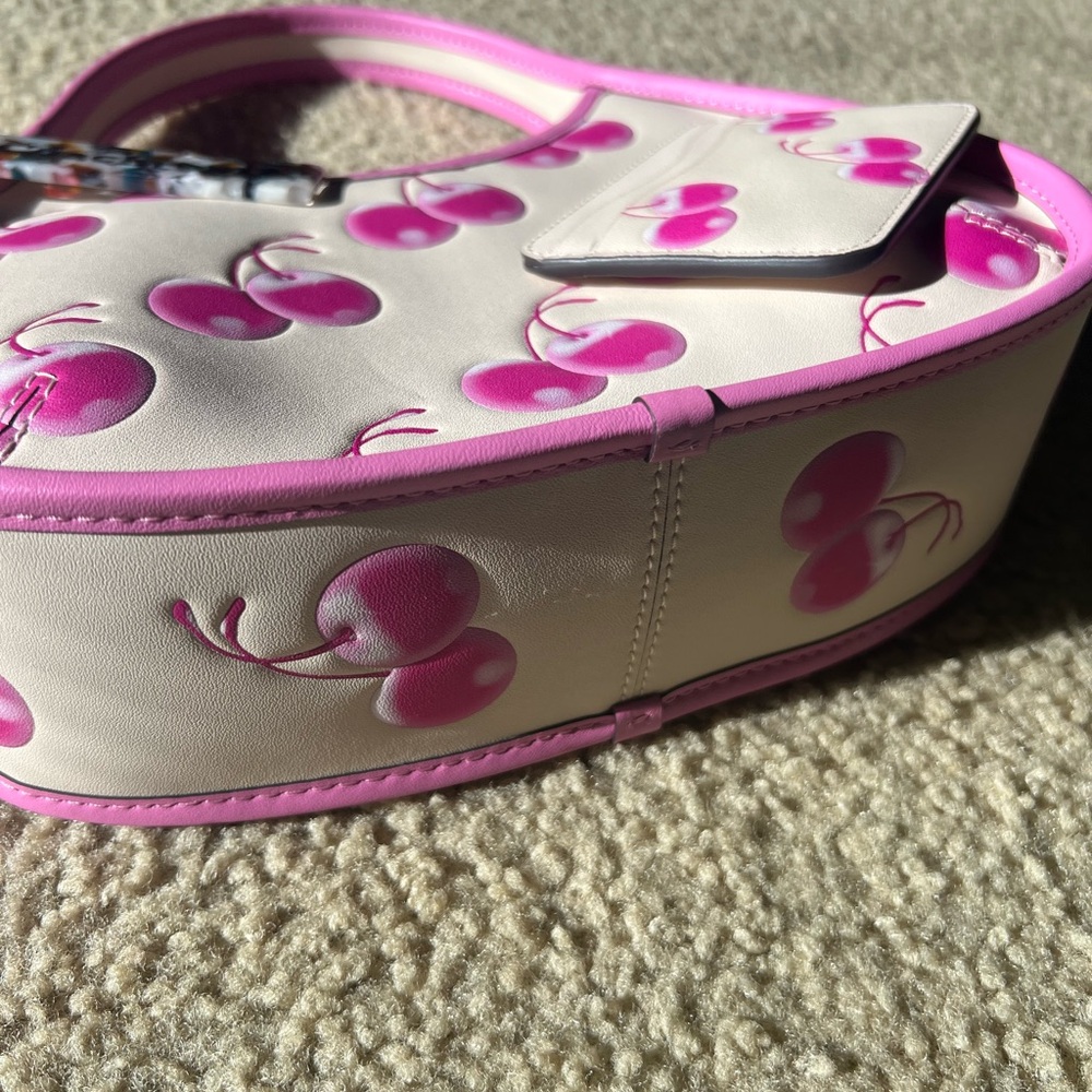 Coachtopia Coach Pink Cherry Pattern Shoulder Bag - image 8